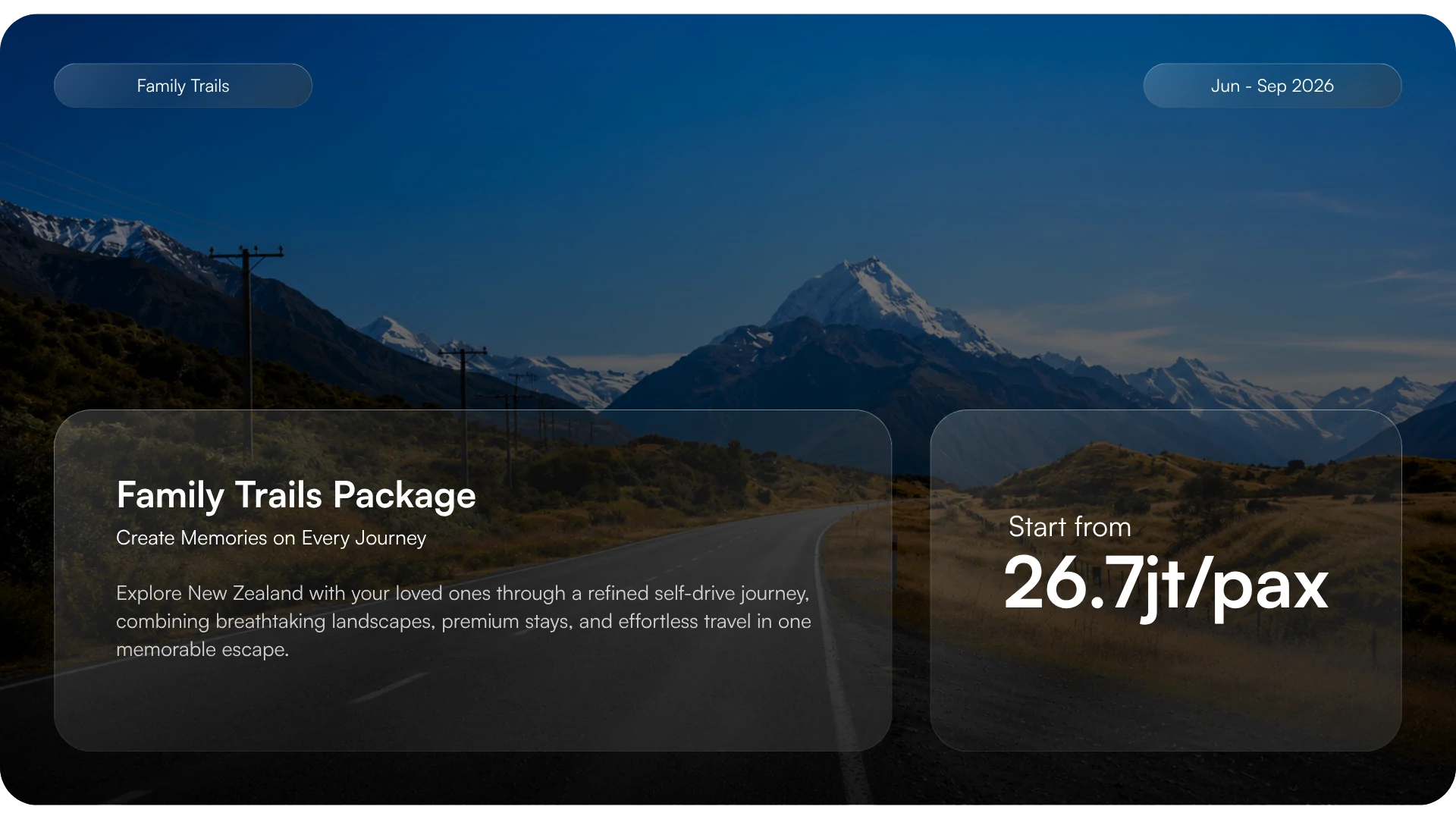 New Zealand winter tour package