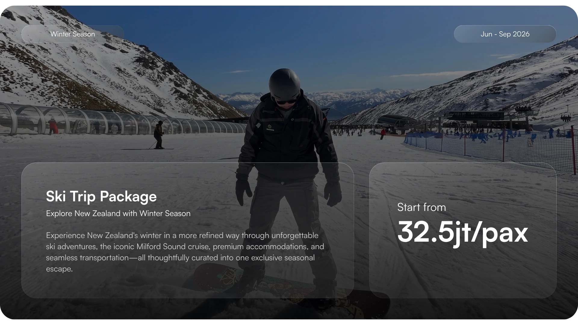 New Zealand summer tour package
