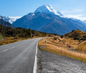 Scenic New Zealand route planning
